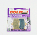Brake Pads Racing Ceramic Carbon Goldfren S33-069  (EBC FA144 FA187)-2