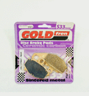 Brake Pads Racing Ceramic Carbon Goldfren S33-093  (EBC FA192)-2