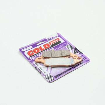 Brake Pads Racing Ceramic Carbon Goldfren S33-104  (EBC FA229) - 0