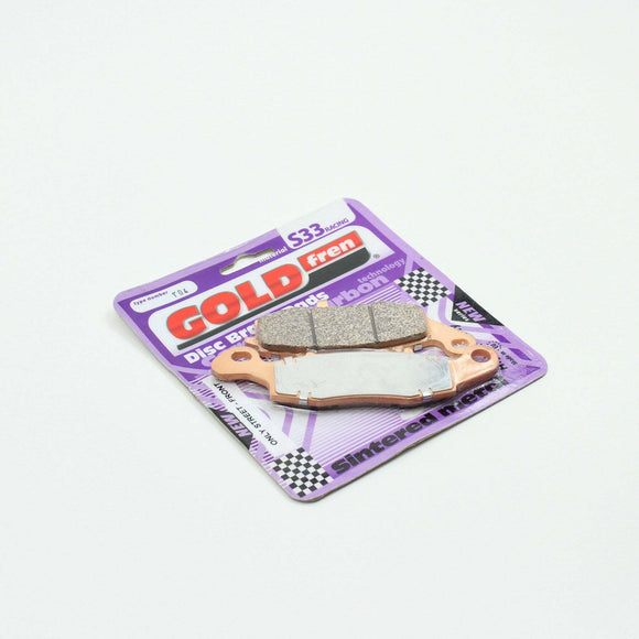 Brake Pads Racing Ceramic Carbon Goldfren S33-104  (EBC FA229)