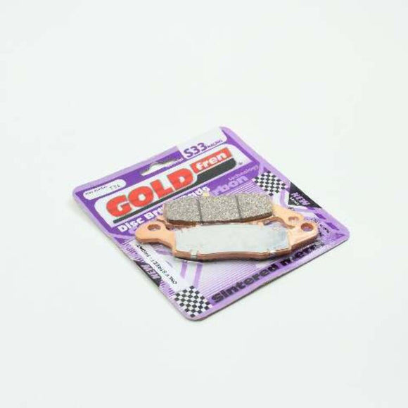Brake Pads Racing Ceramic Carbon Goldfren S33-104  (EBC FA229)