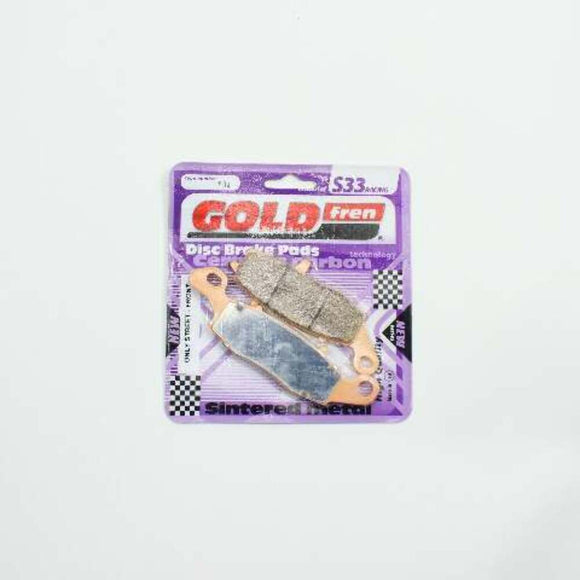 Brake Pads Racing Ceramic Carbon Goldfren S33-104  (EBC FA229)