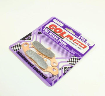 Brake Pads Racing Ceramic Carbon Goldfren S33-108  (EBC FA258)