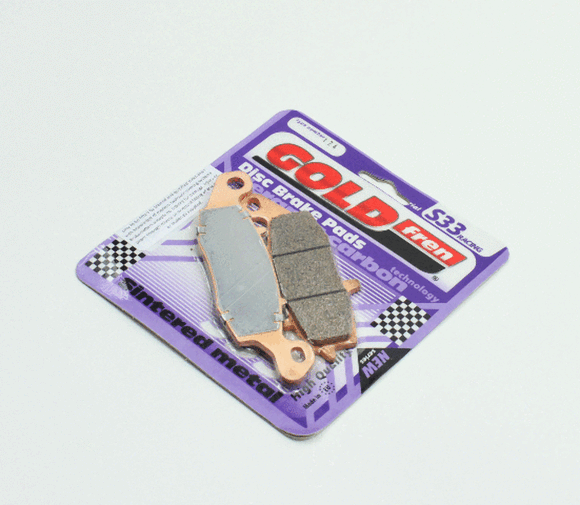 Brake Pads Racing Ceramic Carbon Goldfren S33-124  (EBC FA231V)