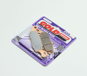 Brake Pads Racing Ceramic Carbon Goldfren S33-124  (EBC FA231V) - 0