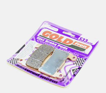 Brake Pads Racing Ceramic Carbon Goldfren S33-134  (EBC FA296 FA265)