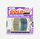 Brake Pads Racing Ceramic Carbon Goldfren S33-141  (EBC FA244HH)-2