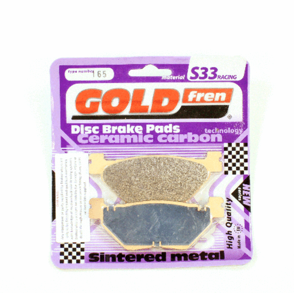 Brake Pads Racing Ceramic Carbon Goldfren S33-165  (EBC FA319/2)