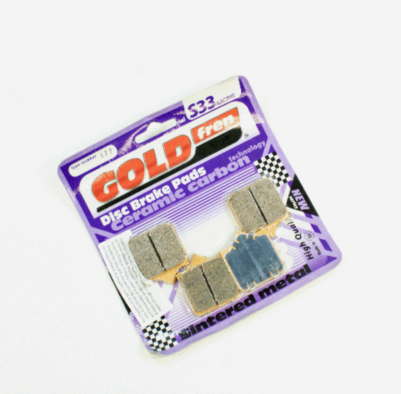 Brake Pads Racing Ceramic Carbon Goldfren S33-177  (EBC FA322/4HH)
