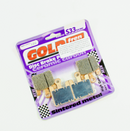 Brake Pads Racing Ceramic Carbon Goldfren S33-200  (EBC FA369/4HH)-2