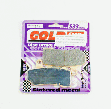 Brake Pads Racing Ceramic Carbon Goldfren S33-271  (EBC FA409HH)