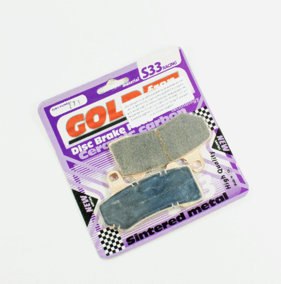 Brake Pads Racing Ceramic Carbon Goldfren S33-271  (EBC FA409HH)