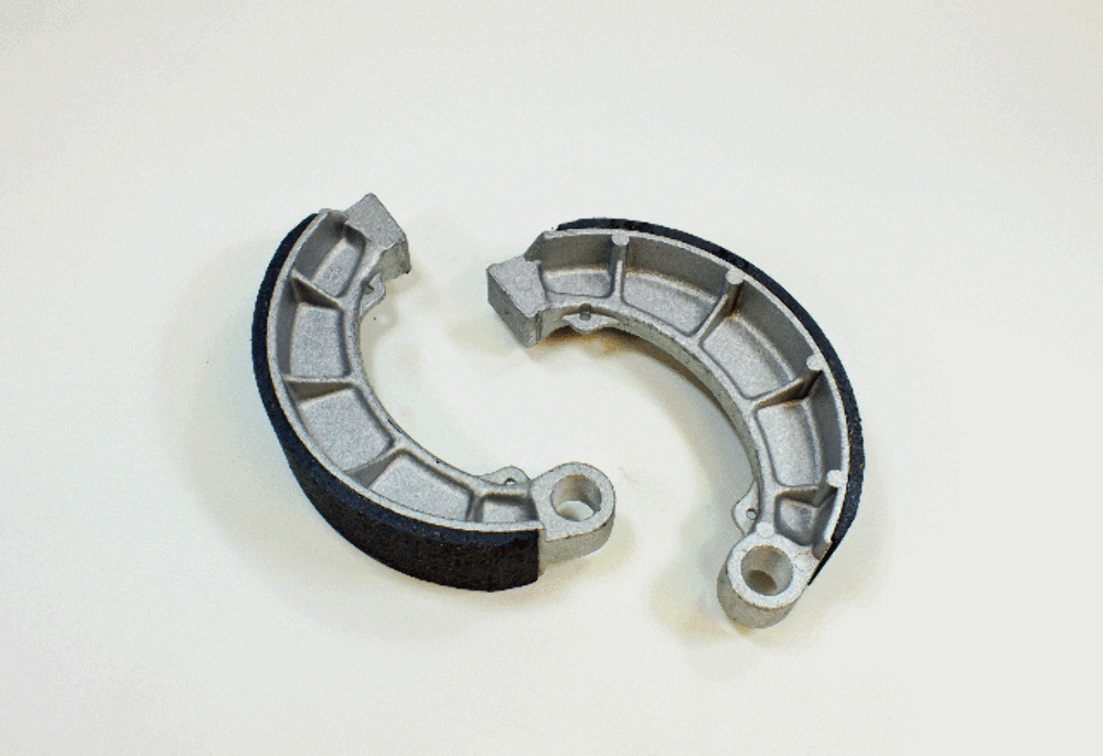 Hendler 321 Motorcycle Brake Shoes - 1 Set - for select Honda models