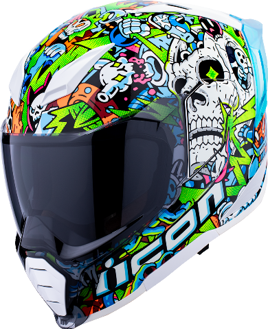 ICON Ultraflite Helmet Doodle 3