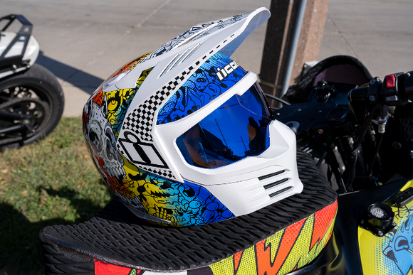 ICON Elsinore Helmet Doodle 3