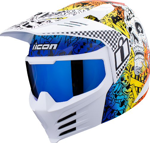 ICON Elsinore Helmet Doodle 3