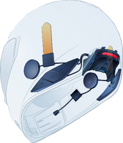 ICON In-Helmet Communicator