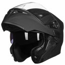 ILM Motorcycle Dual Visor Flip-Up Modular Full Face Helmet-1