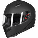 ILM Full Face Motorcycle Street Bike Helmet with Neck Scarf + 2 Visors JK313-8