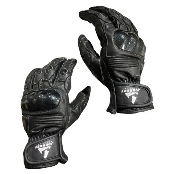 Journey Tech-Max Premium Leather Men's Breathable Touchscreen Motorcycle Gloves