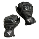 Journey Tech-Max Premium Leather Men's Breathable Touchscreen Motorcycle Gloves-3