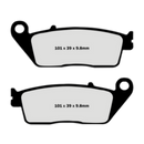 Lyndall Brakes 7176 Z+ Brake Pads (EBC FA196)-2