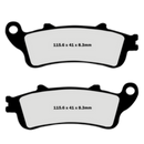 Lyndall Brakes 7177 Z Plus Brake Pads (EBC FA261)-2