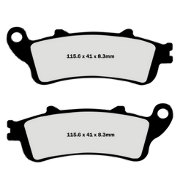 Lyndall Brakes 7177 Z Plus Brake Pads (EBC FA261)