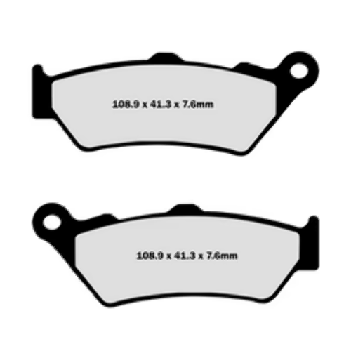 Lyndall Brakes 7230 Z+ Brake Pads Rear (EBC FA209/2)