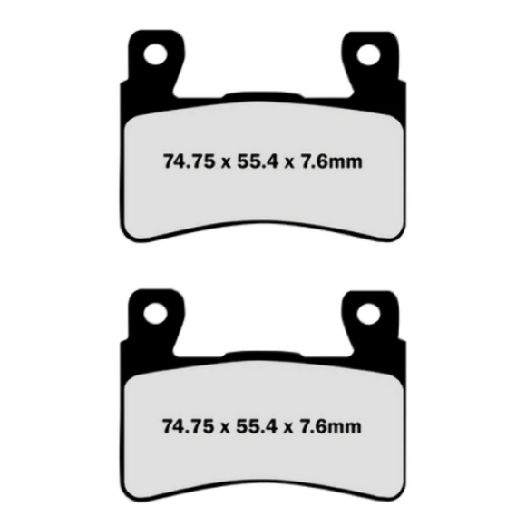 Lyndall Racing X-Treme Brake Pads 8181-X Rear Harley Davidson (EBC FA296)
