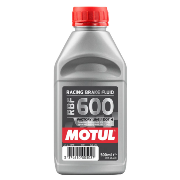 MOTUL RBF 600 Racing Brake Fluid - Factory Line / DOT 4 - 500 ml 100949