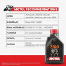 Motul 7100 10W40 100% Synthetic Motor Oil - 4 Liter 104092-3