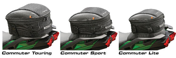 Nelson-Rigg Commuter Lite Tail/Seat Bag 12/15L Black
