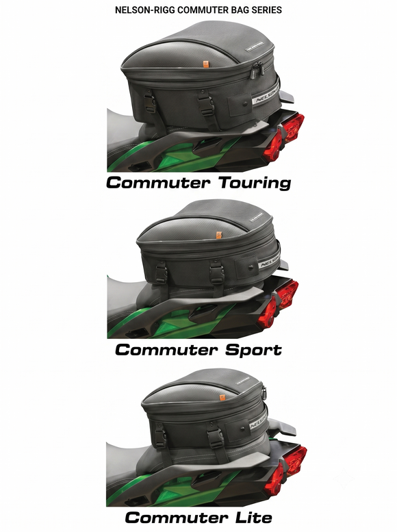 Nelson-Rigg Commuter Sport Tail/Seat Bag Black