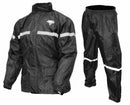 Nelson-Rigg Rain Suit Stormrider - Two Piece Jacket & Pants - Black - Waterproof-1