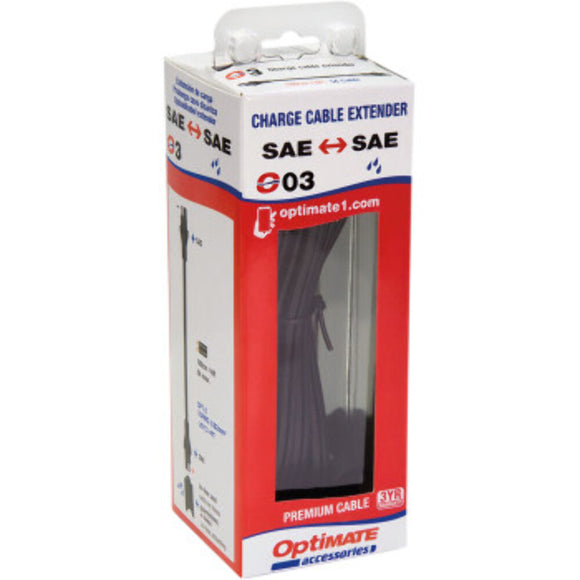 OptiMate Charger Cable Extension 6' Extender - Charger Cable