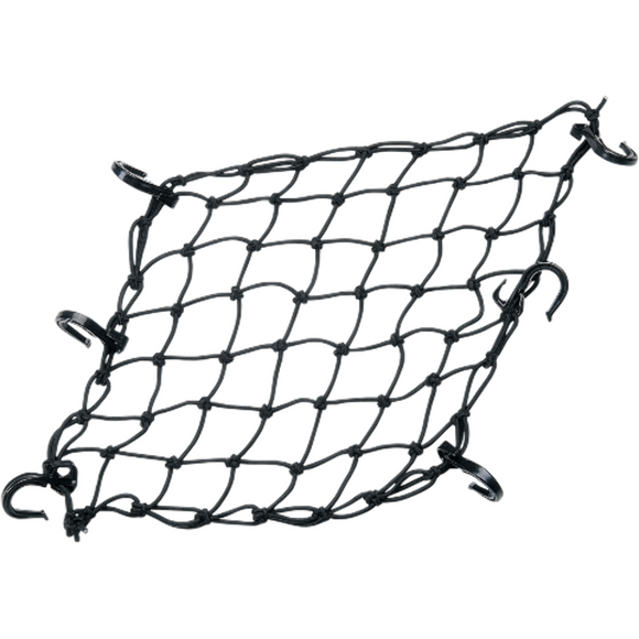 Powertye Cargo Net Adjustable - Black 15" x 15"