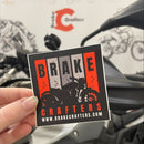 BrakeCrafters Sticker - 3" x 3"-2
