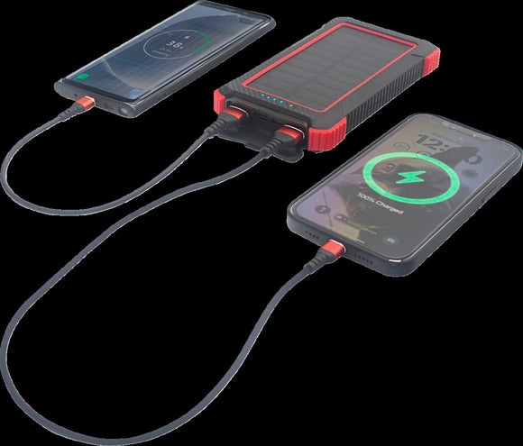RidePower Wireless Solar Power Portable Bank