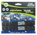Rok Straps Adjustable Motorcycle/ATV Stretch Strap Twin Pack - 60" length-7