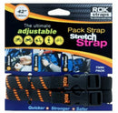Rok Straps Adjustable Pack Strap Stretch Strap Twin Pack - 42" length-4