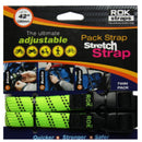 Rok Straps Adjustable Pack Strap Stretch Strap Twin Pack - 42" length-1