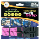 Rok Straps Adjustable Pack Strap Stretch Strap Twin Pack - 42" length-6