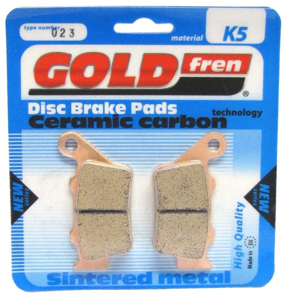 Goldfren K5-023 Ceramic Carbon Rear Brake Pads - 1 Pair