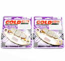 Brake Pad Set Sintered Front GoldFren S33-013 EBC Equiv FA129 for 2 Calipers-1