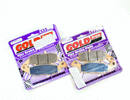 Brake Pad Set Two Racing Pads GoldFren S33-104 + S33-124 EBC FA229/FA231V-1
