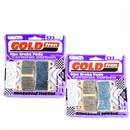 Brake Pad Set Carbon Ceramic GoldFren S33-214 EBC Equiv FA390 Front 2 Pair-1