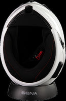 Sena Helmet Outrush R Flip-Up: Glossy White-2