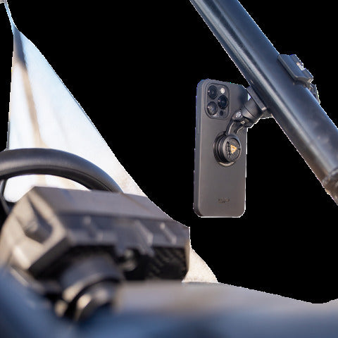 SP Connect Roll Cage Mount Black for ATV, UTV and Side by Side Vehicles