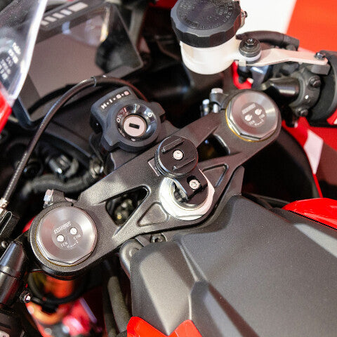 SP Connect Moto Stem Mount - Phone - Black